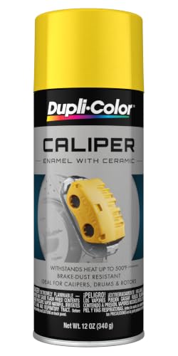 Dupli-Color Caliper Aerosol Paint, Gloss, Yellow, 11 oz