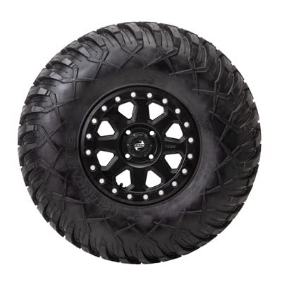 4/137 Tusk Uinta Beadlock Wheel 14x7 4.0 + 3.0 Matte Black For Can-Am Maverick X3 900 HO 64 Inch 2018
