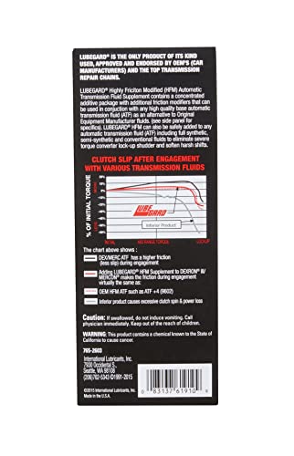 Lubegard 61910 Highly Friction Modified ATF Supplement, 10 oz. - size: (Pack of 1)