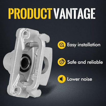 KUSATEC 19B2780 19B2781 Disc Brake Caliper with Bracket fit for Nissan Altima 2002-2022/ Maxima 2003-2008 2019-2023; Both Left and Right side