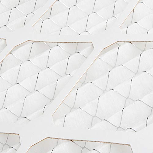 Amazon Basics 16x20x1 Air Filter 6-Pack, MERV 8 AC Furnace Filters, Allergen Control , Removes Dust, Lint and Pollen, Electrostatic (Actual Size: 15.75" x 19.75" x 0.75") - style: Merv 8