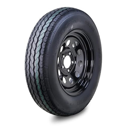 Free Country Trailer Tire Wheel ST205/75D15 6Ply C 101L 5x4.5 Black Mod Rim - size: ST205/75D15 / 5x4.5" PCD / 6PR