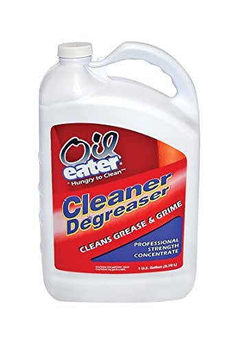 Oil Eater Original 1 Gallon Cleaner, Degreaser - Dissolve Grease Oil and Heavy-Duty Stains – Professional Strength - size: 128 Fl Oz (Pack of 1)