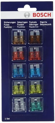BOSCH 1987529037 Standard Automotive ATO/ATC Blade Fuse Assortment - size: std