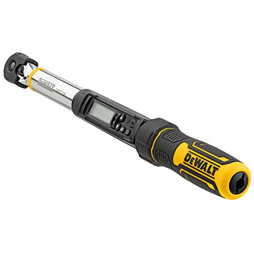 DEWALT Digital Torque Wrench, 3/8 inch Drive, 20-100 FT-LB, with Storage Case (DWMT17061) - style: 3/8" Digital