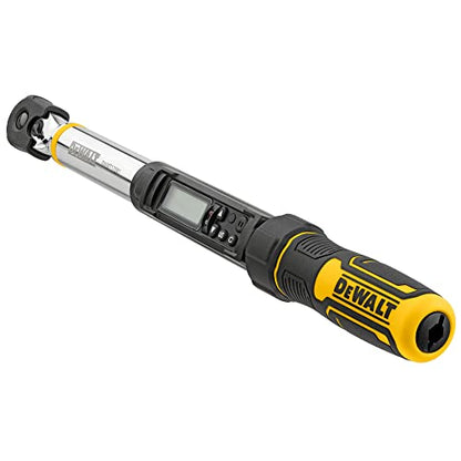 DEWALT Digital Torque Wrench, 3/8 inch Drive, 20-100 FT-LB, with Storage Case (DWMT17061) - style: 3/8" Digital