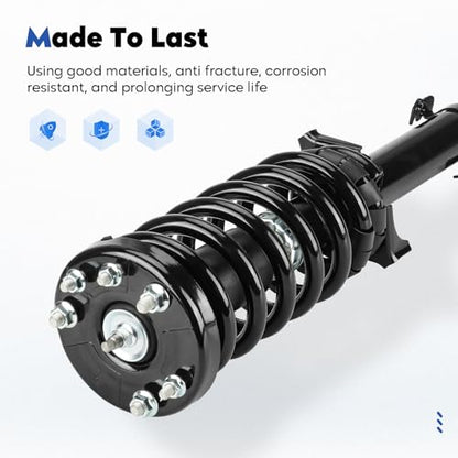 Front Struts Assembly Fit for Honda Accord 2.4L Sedan/Coupe 2008-2012