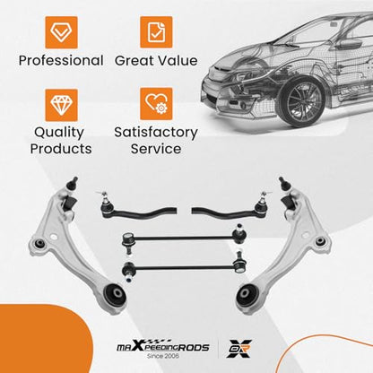 maXpeedingrods 6Pcs Front Suspension Kit for Nissan Maxima 2009-2014 - size: 6Pcs
