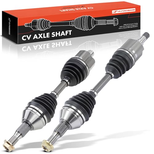 A-Premium Set of 2 Front Axle Shaft Assembly