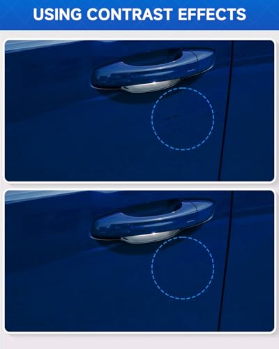 Touch Up Paint Compatible with Toyota Exact Match Touch Up Paint Car Scratch Repair (Blazing Blue Pearl （8T0）) - color: Blazing Blue Pearl （8T0）