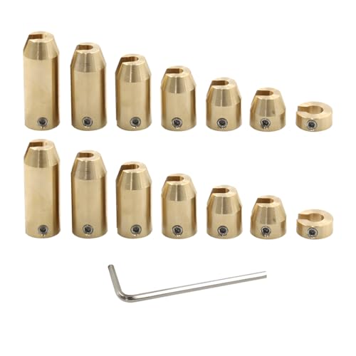 Motorcycle Wheel Weights Refill Kit,Brass Tire Spoke Balance Weights Refill Sets with 1 Wrench, Motorbike Tire Accessories, Compatible with Super Moto or Other Spoked Wheels (14PCS) - size: 14PCS