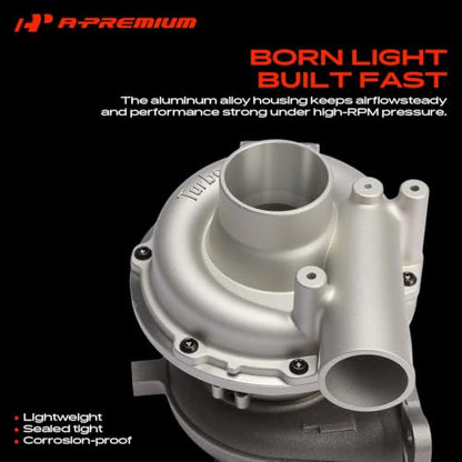 A-Premium RHF55 Complete Turbocharger Turbo Kit Compatible with Isuzu