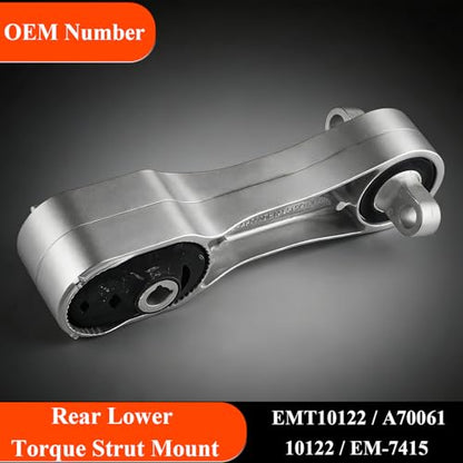 A70061 A70062 A70063 3‑Pcs Engine & Transmission Mount Set