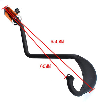 Exhaust Pipe Muffler For Mini Dirt Bike 2-Stroke 47 49 50cc Motorcycle Off Road Motorcycle Pit Bike