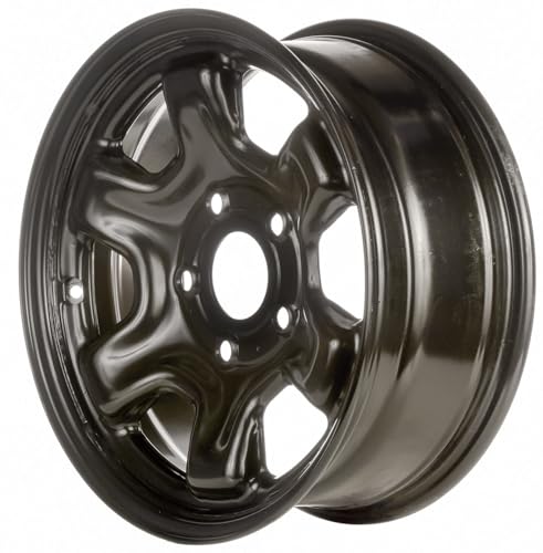 17x7" Reconditioned Genuine Factory OEM Black Steel Wheel Rim for Dodge Durango 2004-2009 | 2339 2348 | 52000430AA