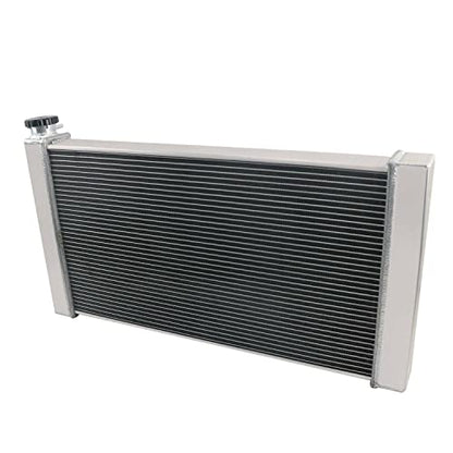3 Row Core Radiators For 1982-1994 Chevy S10/S10 Blazer GMC S15 Jimmy SBC 350 Swap Small Block V8 Full Aluminum Radiator 1983 1984 1985 1986 1987 1988 1989 1990 1991 1992