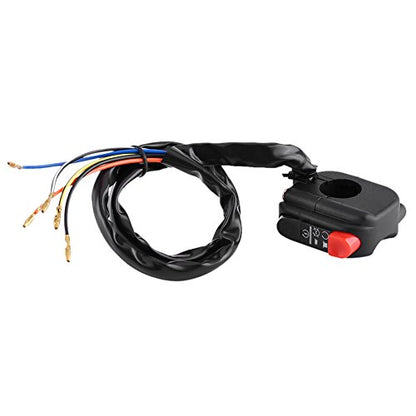 7/8'' Universal Motorcycle Engine Stop Start Kill Switch,Motorbike Waterproof On Off Start Kill Switch for ATV,Dirt Pit Bike,Scooter,Quad