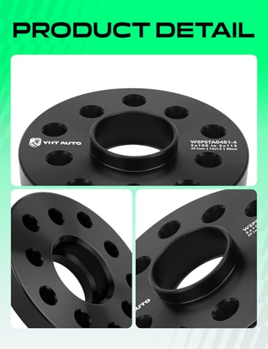 YHTAUTO 5x100/5x112 Hub Centric Wheel Spacers 20 mm for Audi, Volkswagen