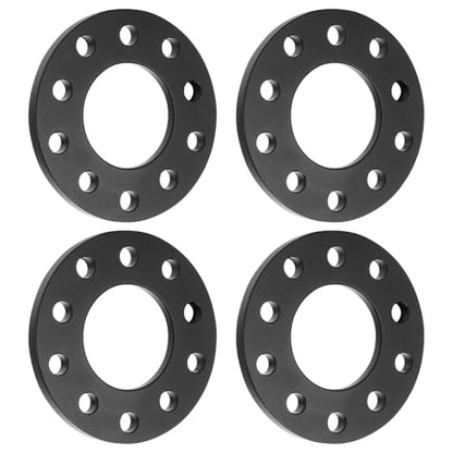 4PCS 5x5/5x120 Wheel Spacers 12mm Hub Fit for Chevy Camaro 82-02, Corvette 84-21, Durango 11-21, Commander 06-10, Wrangler 07-21, 5x127 Fit for BMW 128i 135i 318i 323Ci 325i 328i M3 M5 M6 Z3 Z4 Z8