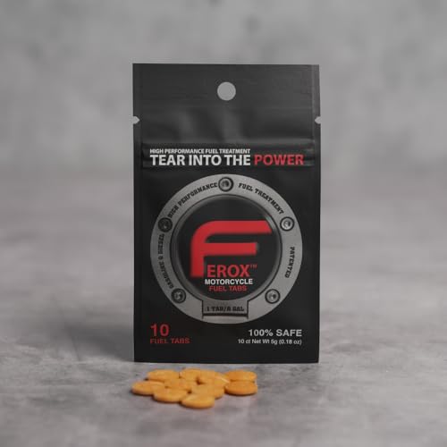 Ferox Performance Fuel Catalyst, Total Combustion Control, Any Fuel, Engine - size: Pack of 10 - Motorcycle