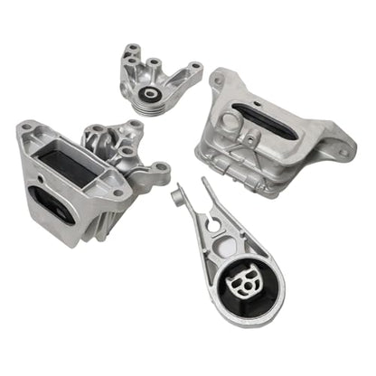 FZJDSD 4X Engine & Transmission Mount Kit Compatible with Chevrolet Equinox Compatible with GMC Terrain 2.0L FWD AUTO 2018-2021 Replace EM4379 EM4424 3532 3651 3504 3529