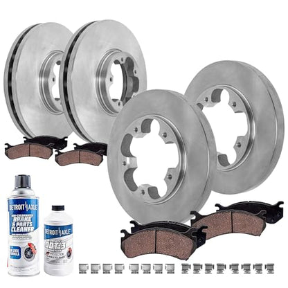 Detroit Axle - Brake Kit for 2015-2019 Ford Transit-150 Transit-250 - size: 10PR53392/KIT