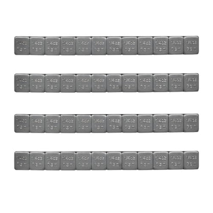 48 PCS 1/4 Oz Adhesive Backed Wheel Weights, Stick On Wheel Balancing Weight - color: 48 PCS