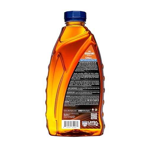SAE 85W-140 Conventional Gear Oil API GL-5 3 Quarts - size: 3 Quarts Pack