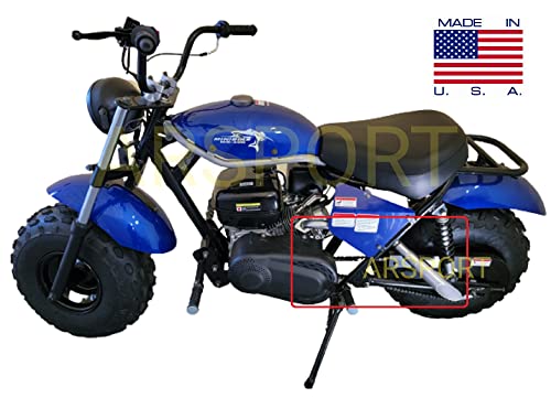 Exhaust Header pipe for MB200-2 / Hurricane 200X Minibike Mini Bike.