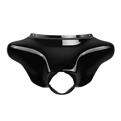 XMT-MOTO Vivid Black Batwing Fairing Fit For Harley Touring 1996-2013 - style: black-Outer&Inner