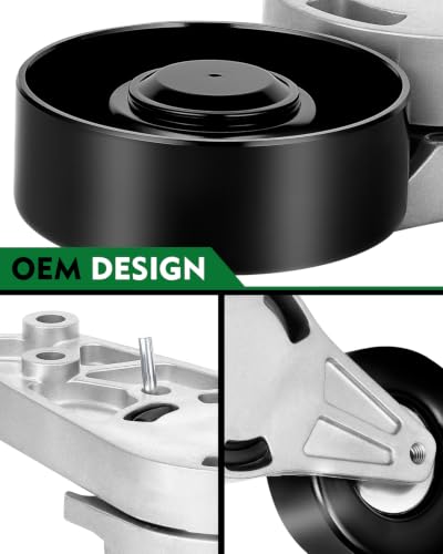 Belt Tensioner Assembly with Pulley for:-Audi A4 2002-2008 - size: 38207