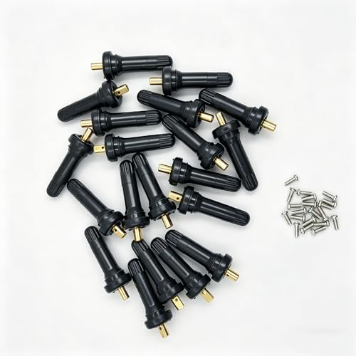20pcs TPMS Tire Pressure Sensor Rubber Valve Stem Replacement 17-20008 Fit for GM-930A GMC Cadillac Chevy Silverado 1500 2500 Suburban