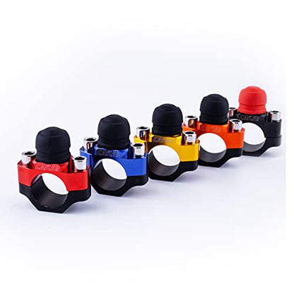 Motorcycle ATV Water Proof Engine Start Stop Kill Switch Button - color: Black