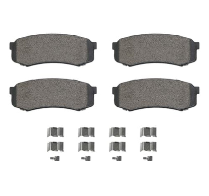 SATISFIED Ceramic Rear Brake Pads D606 Fit For Lexus GX460 2010-2023 - size: D606-7487