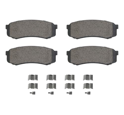 SATISFIED Ceramic Rear Brake Pads D606 Fit For Lexus GX460 2010-2023 - size: D606-7487