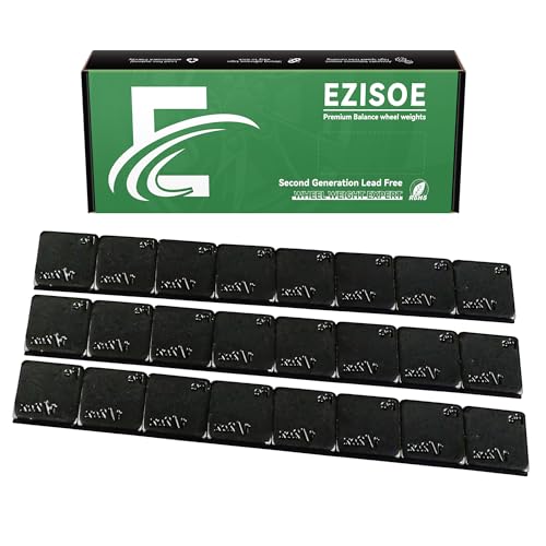 1/2 oz Stick On Wheel Weights 144pcs 72oz Low Profile Black - color: Black, size: 0.5oz-144PCS