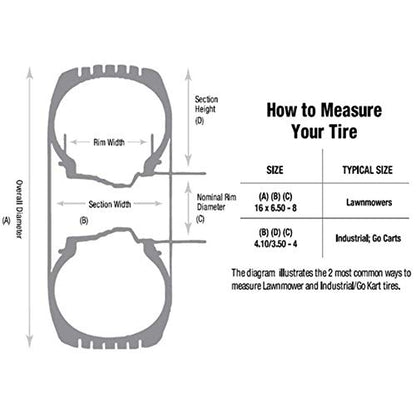 55A3N1 ATV/UTV Tire 22x9x10 All Trail II Pattern - Carlisle