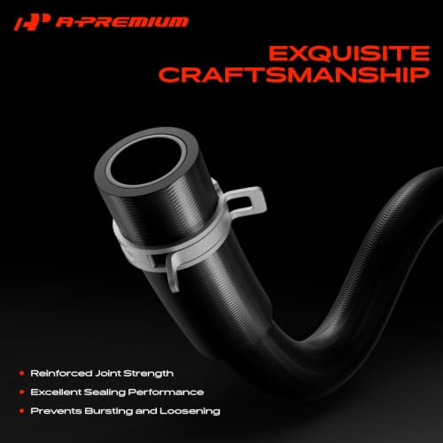 A-Premium Upper Engine Radiator Coolant Hose Compatible with Nissan - size: Upper