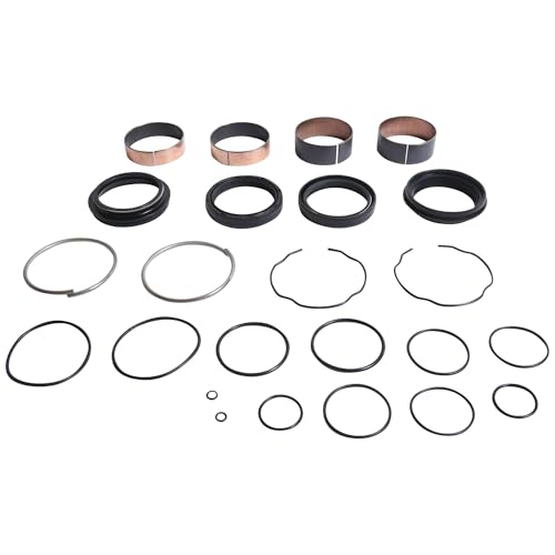 Pivot Works PWFFK-H17-000 PW Fork Rebuild Kit - W/Bushings and Seals Compatible With/Replacement For Honda CRF250R 2018-2024, CRF250RX 2019-24, CRF450L 2019-20, CRF450R 2017-24, CRF450RL 2021-24