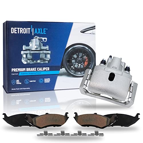 Detroit Axle - Rear Brake Pads Left Disc Caliper Replacement for 2004-2009 - size: 3BP3700761/Kit