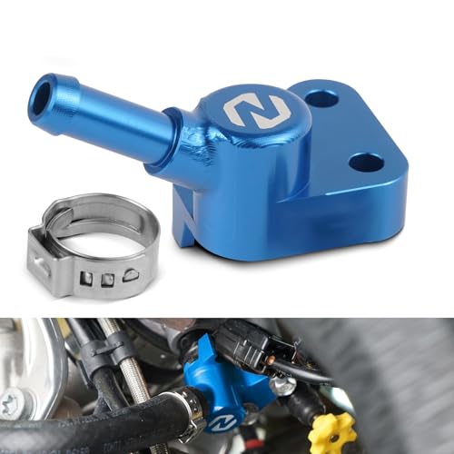 NICECNC Fuel Injector Rail Motorcycle Orange - color: blue