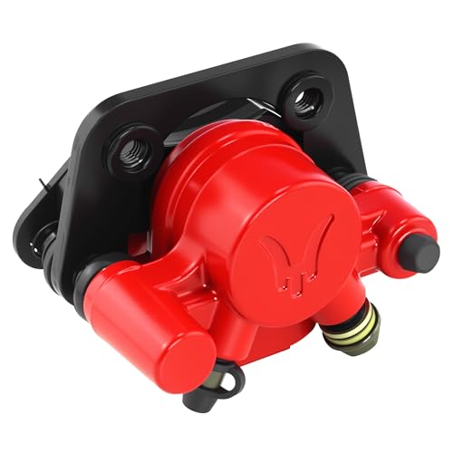 PRO BAT Rear Brake Caliper with Brake Pad - color: Red
