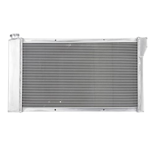 369 3Row Radiator for 1967-1972 Chevy GMC C10 C20 C30 K30 K20 Suburban Pickup Truck, Aluminum Radiator for 1967-72 1968 1969 1970 1971 28 1/4" W