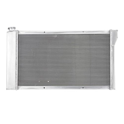 369 3Row Radiator for 1967-1972 Chevy GMC C10 C20 C30 K30 K20 Suburban Pickup Truck, Aluminum Radiator for 1967-72 1968 1969 1970 1971 28 1/4" W