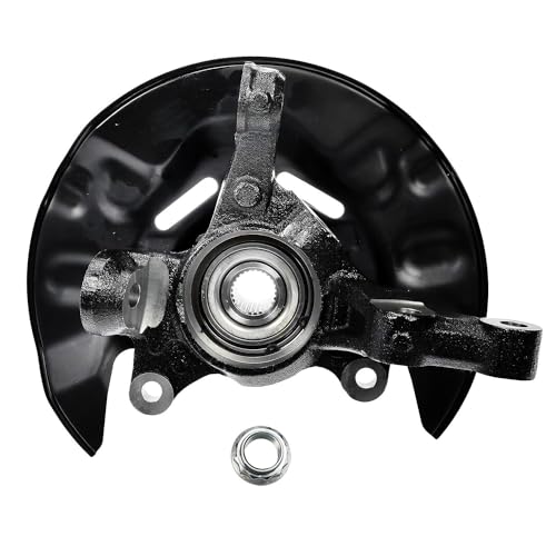 Detroit Axle - Front Steering Knuckles & Hub Bearings Lower Control Arms - size: 4CU47744/4PC