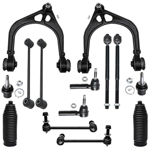 Detroit Axle - 14pc RWD Front End Kit for Chrysler 300 Dodge Charger - size: 14CS34470/14PC