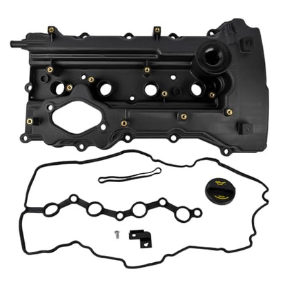 Engine Valve Cover w/Gasket and Cap Replacement for Sonata Santa Fe Sport