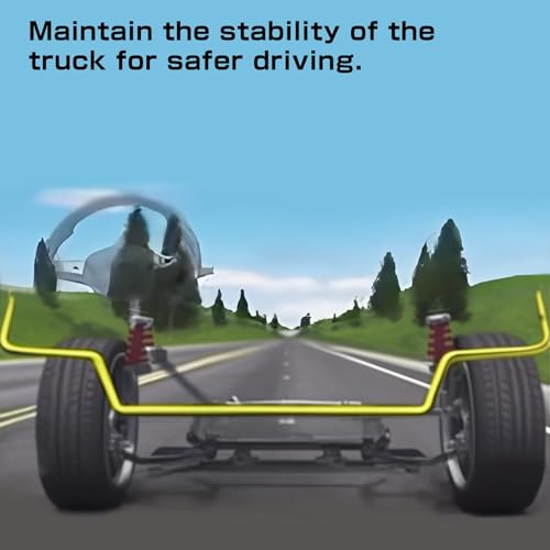 Front Suspension Stabilizer Bar 4WD Compatible with Dodge Ram 1500 2009-2010 Ram 1500 2011-2018 Ram 1500 classic 2019-2022 replace 55398938AC Stabilizer Sway bar