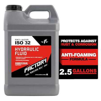 Factory Racing Oil Anti-Wear ISO 32 Hydraulic Fluid - 2.5 Gallons