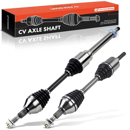 A-Premium Set of 2 Front CV Axle Shaft Assembly - style: Front Driver and Passenger Side